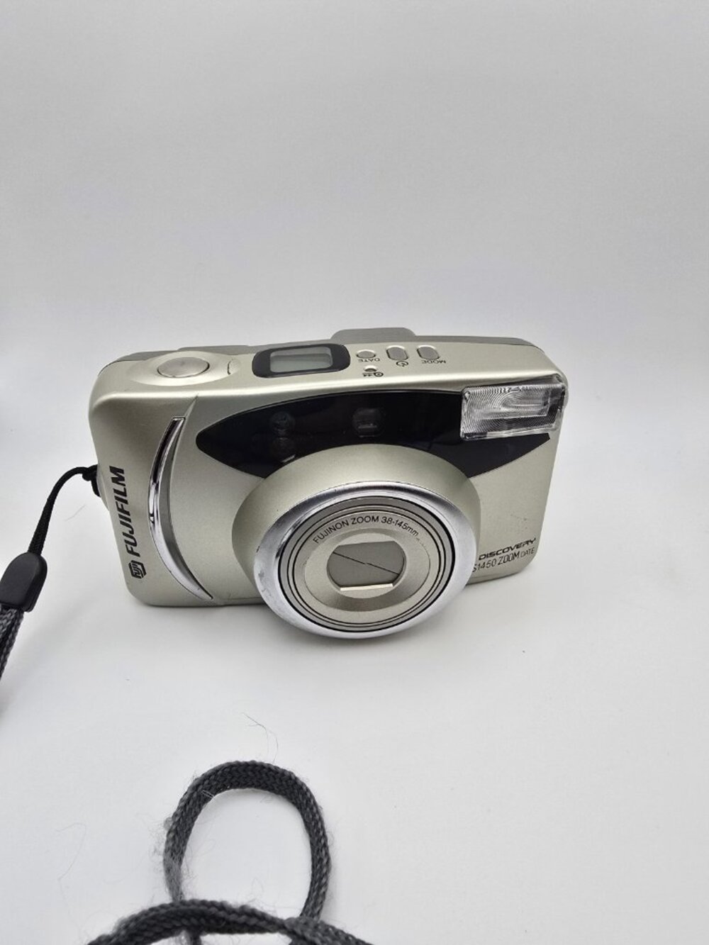 Fujifilm Discovery S1450 Zoom Date 35mm Point & Shoot Film Camera Not Tested